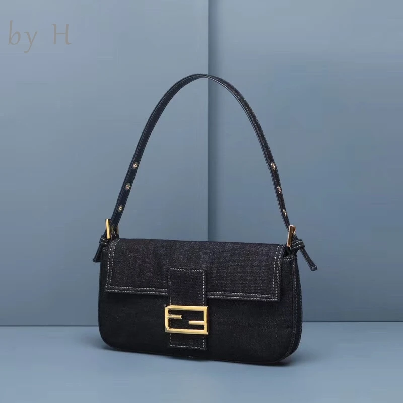 

by H 2019 new arrival womens baguette luxury canvas shoulder bag mini top handle tote bag ladies designer handbag vacation vibe