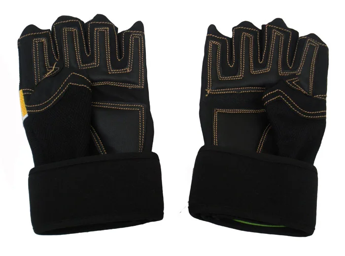 Новые перчатки для занятий тяжелой атлетикой штанга вес s гантели тренажерный зал, бодибилдинг, фитнес Нескользящие дышащие перчатки