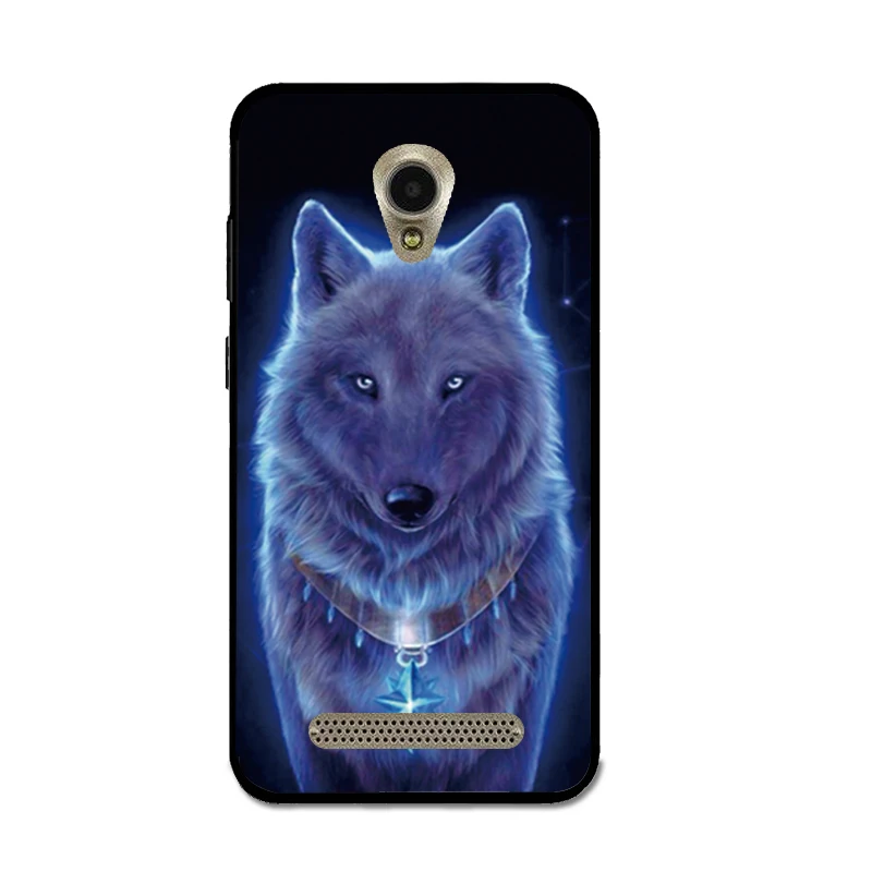 Для Prestigio Wize Y3 PSP3406DUO чехол с рисунком волка короля животных Мягкий силиконовый чехол для Y3 PSP3406DUO