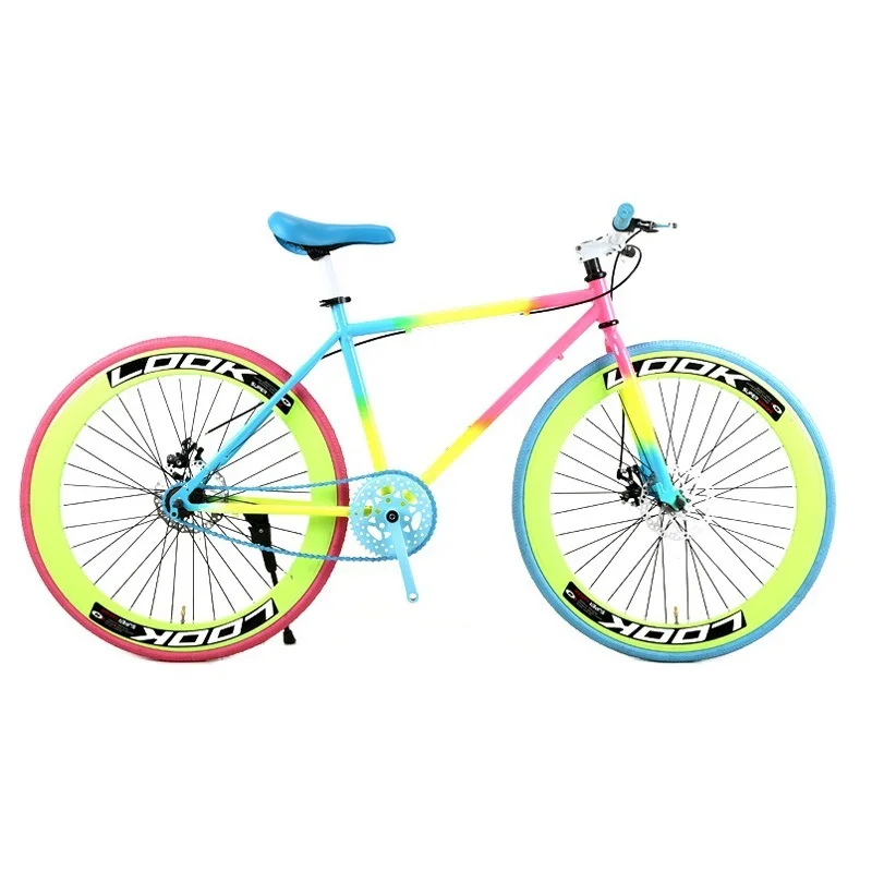 Велосипед 26 дюймов колеса 30 нож двойной дисковый тормоз студенческий Универсальный многофункциональный многоцветный специальный велосипед