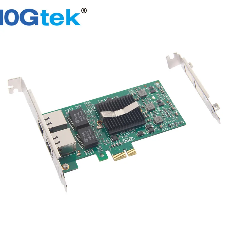 imágenes para Intel 82576 Chips Gigabit Ethernet Adaptador de Red Convergente (NIC), Dual RJ45 Puertos de Cobre, PCI Express 2.0x1, igual que E1G42ET imágenes para Intel 82576 Chips Gigabit Ethernet Adaptador de Red Convergente (NIC), Dual RJ45 Puertos de Cobre, PCI Express 2.0x1, igual que E1G42ET