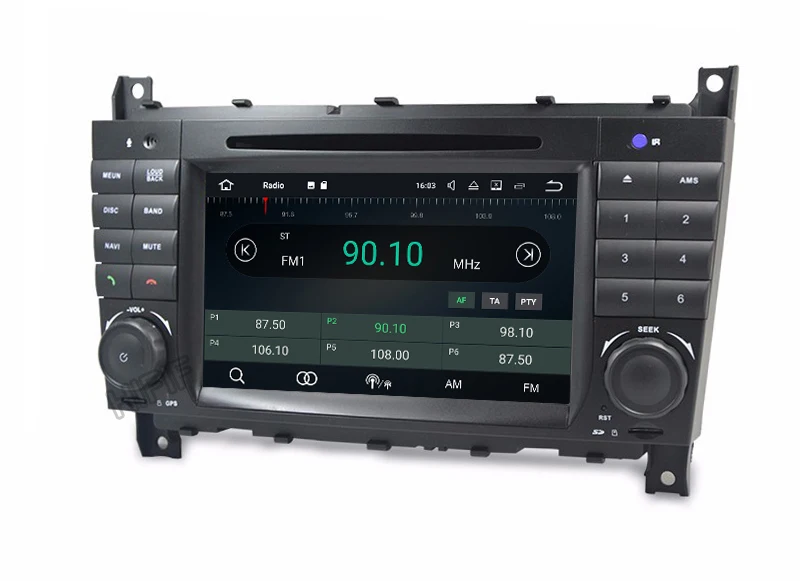 Best 1024X600 Quad Core Android 7.12 Car DVD for Mercedes Benz C Class W203 C200 C230 C320 CLK 200 CLK350 CLK500 GPS Radio Stereo BT 20