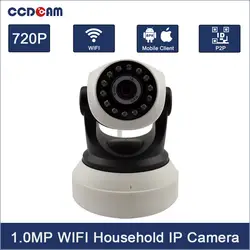 Ccdcam Высокое качество HD 720 P Беспроводной IP Камера WI-FI Ночное видение Камера IP-сети Камера CCTV WI-FI P2P Onvif IP Камера