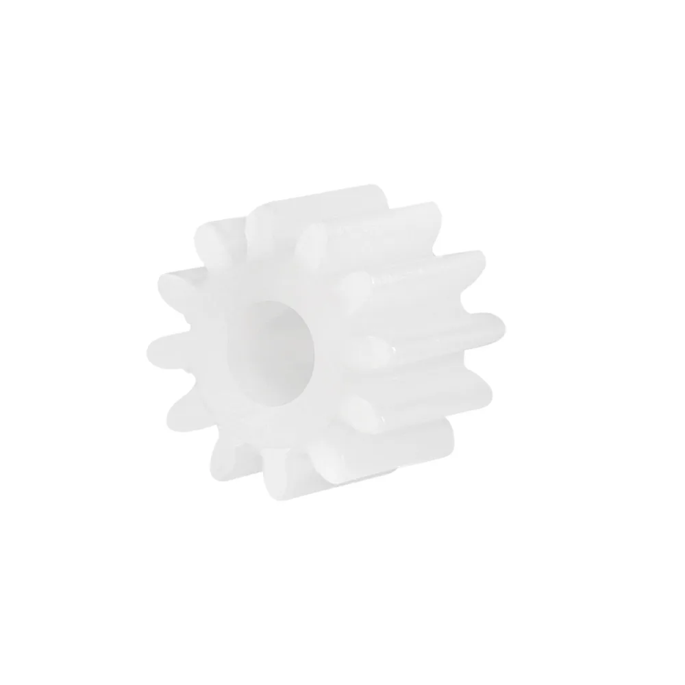 

Uxcell 10Pcs/lot 123A 12 Teeth 3mm Hole Diameter Plastic Shaft Gear 5x7mm Toy Accessories for DIY Car Robot Motor