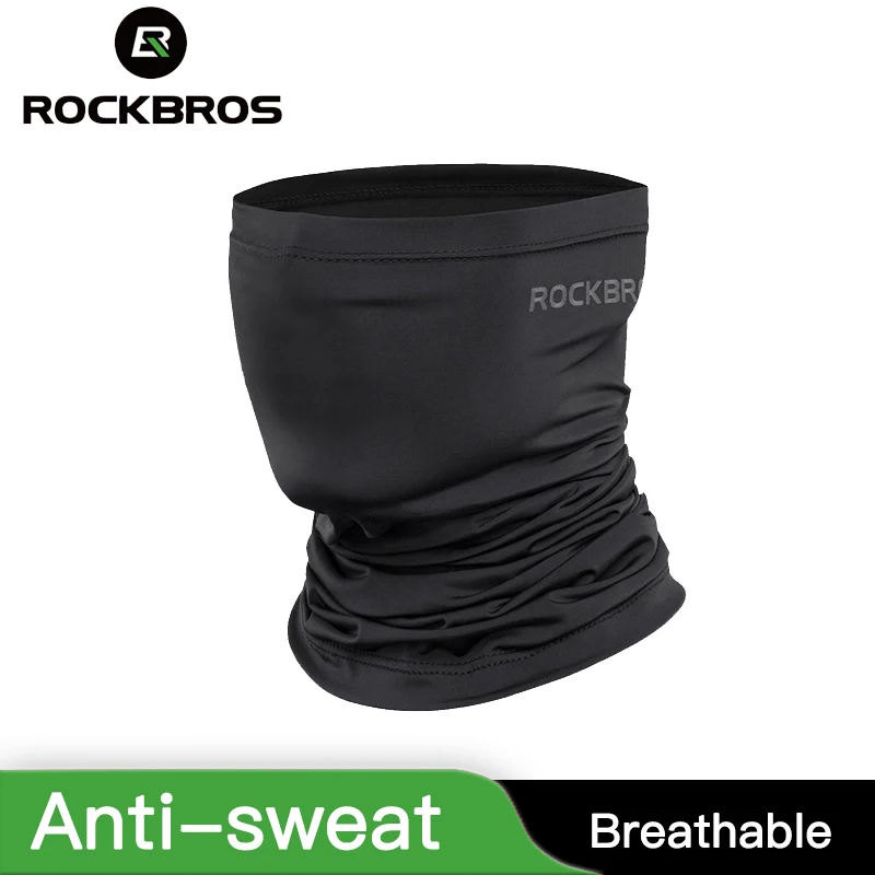 ROCKBROS الصيف الدراجات أغطية الرأس مكافحة العرق تنفس الدراجات قبعات وشاح قناع الوجه للرجال النساء تشغيل دراجة باندانا الرياضية