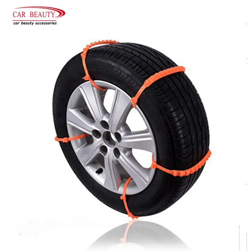 10Pcs/Lot Mini Universal Snow Chains for Tire Wheels Anti Skid