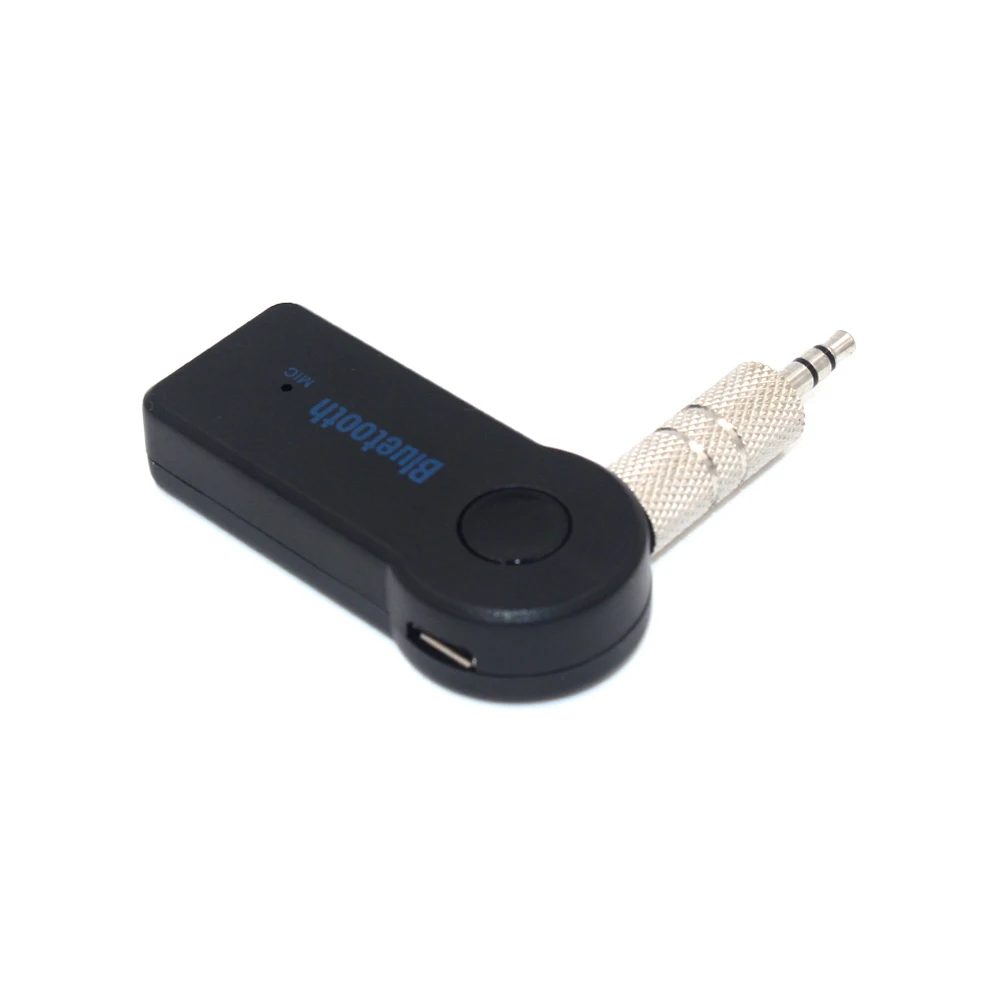 Автомобильный A2DP беспроводной Bluetooth универсальный 3,5 мм потоковый автомобильный комплект AUX аудио музыкальный приемник адаптер громкой связи с микрофоном для телефона MP3