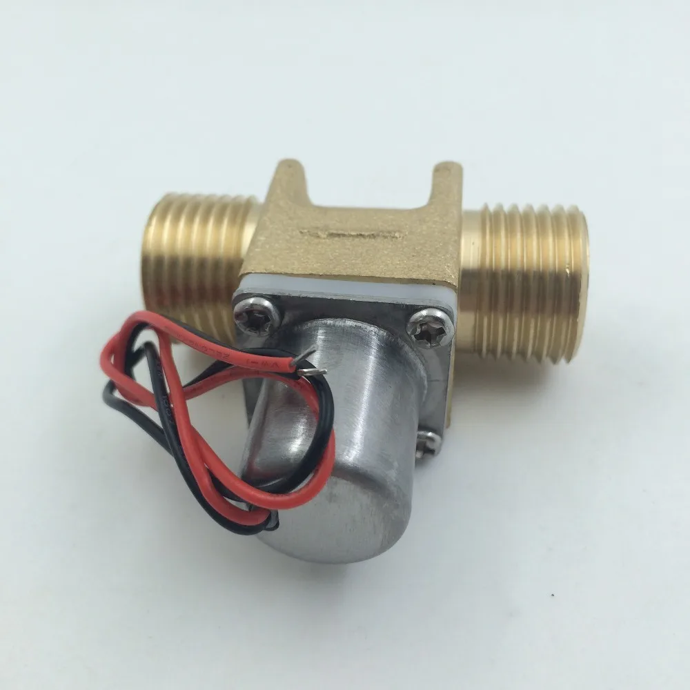 Умный Соленоидный клапан пилота импульсный низкой мощности DC3.6V 6.5V G1/2 датчик