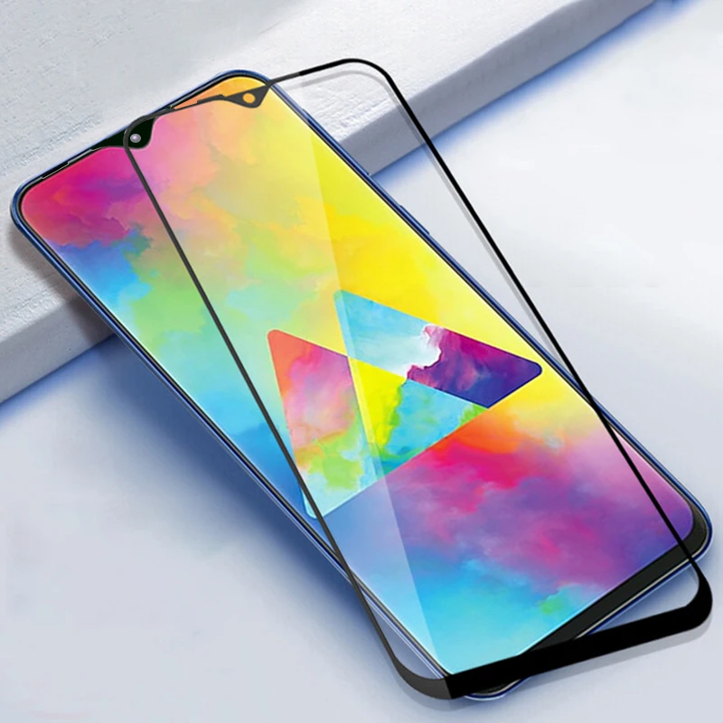 Hacrin для samsung Galaxy M20 закаленное Стекло Премиум полное покрытие Экран протектор
