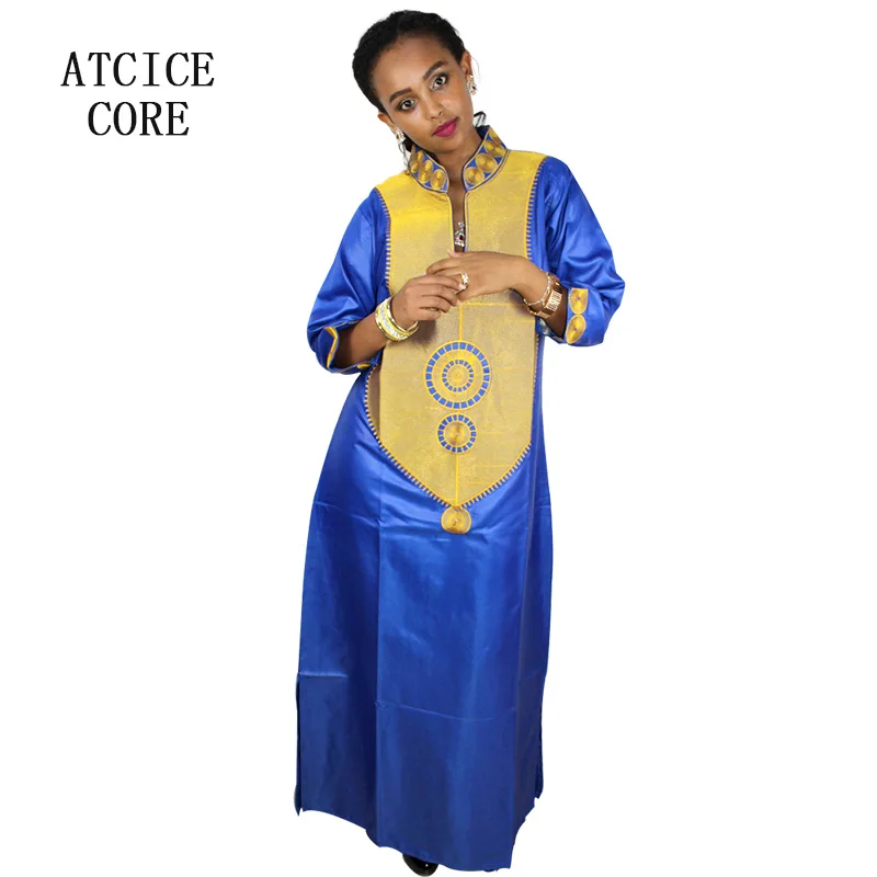 

AFRICAN DRESSES FOR WOMEN DASHIKI DRESSES EMBROIDERY DESIGN DRESS LONG DRESS SOFT MATERIAL LA079#