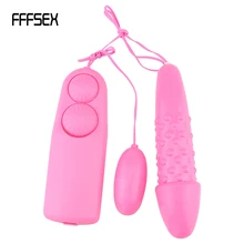 Erotic Battery Powered Dual Eggs Vibrator Female Vibrating Eggs Vibrator Remote Control Clitoris Stimulator Adult Sex Toys
