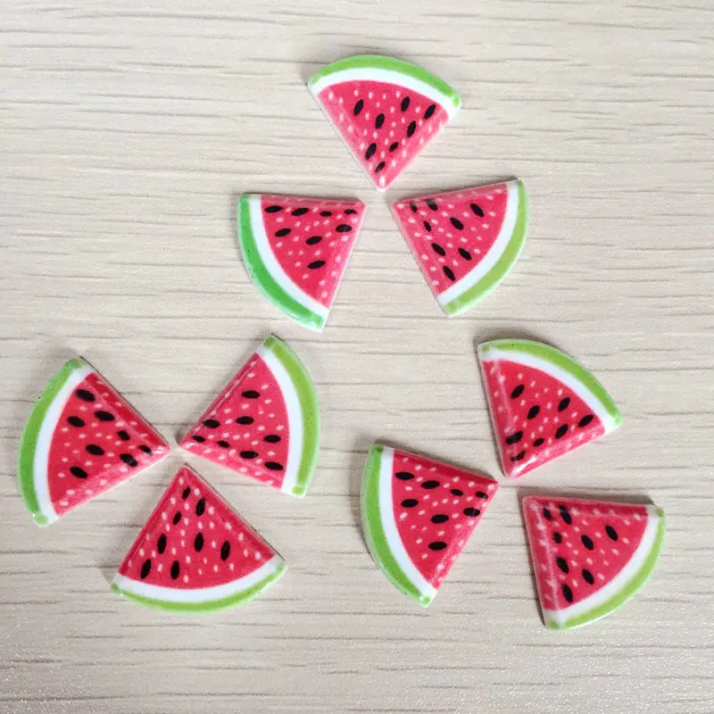 DIY20pieces جميل البطيخ الهاتف شقة الراتنج الحرف ، حجر الراين أزرار القصاصات المجوهرات accessories-A738