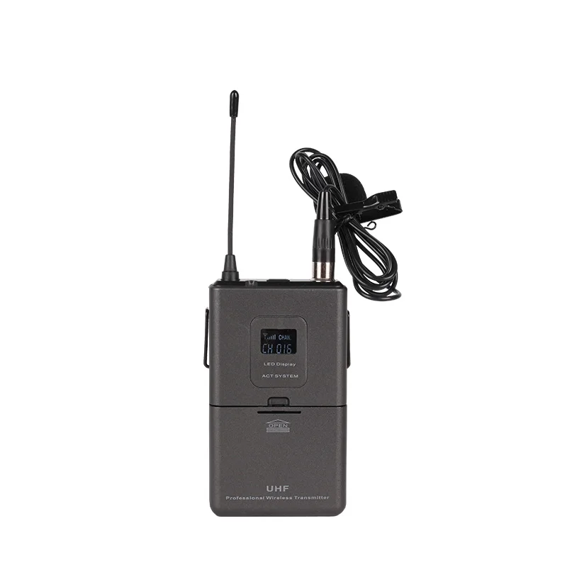 Беспроводная микрофонная система UHF канал 8000GT профессиональный мобильный микрофон передатчик Аксессуары(продается отдельно