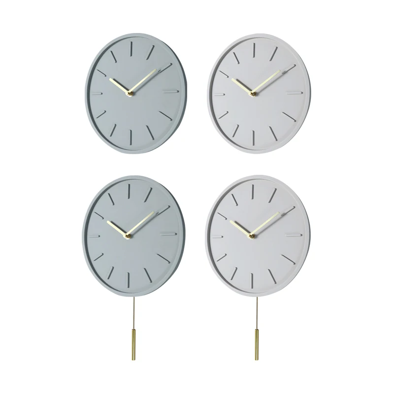 

Nordic Silent Wall Clock Modern Living Room Mute Clock Swing Clock Home Personality Quartz Wall Clock Bedroom Home Decor