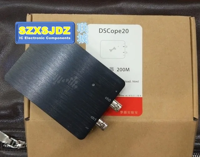 Портативный USB осциллограф DSCope 2 канала C20 Basic C20P улучшенная пропускная