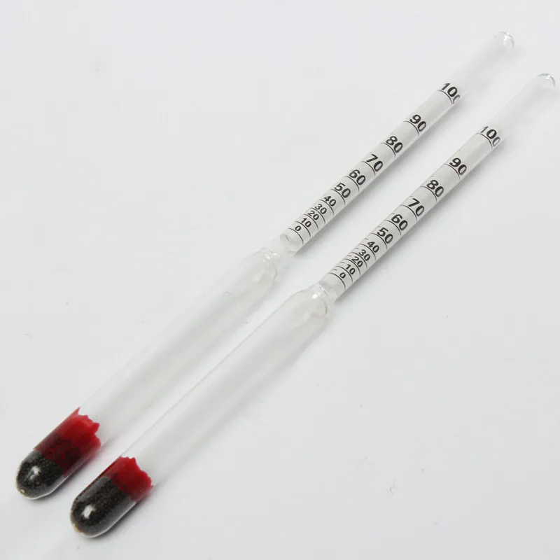 New Hot Scale Beer Hydrometer Alcohol Content Distilled 0 To 100