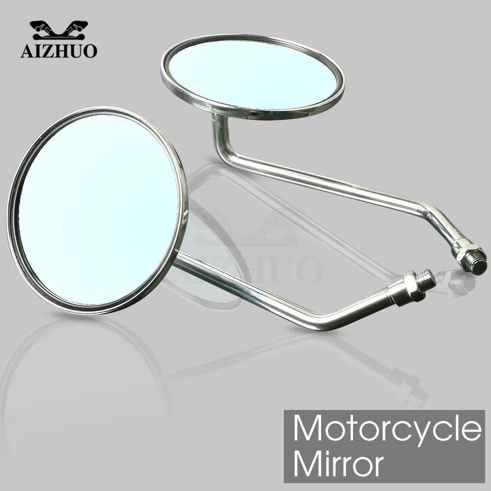 

8/10mm Motorcycle Rearview Mirrors side Mirror round mirror for DUCATI KTM KAWASAKI SUZUKI YAMAHA HONDA R1 R6 FZ6 GSXR 600 750