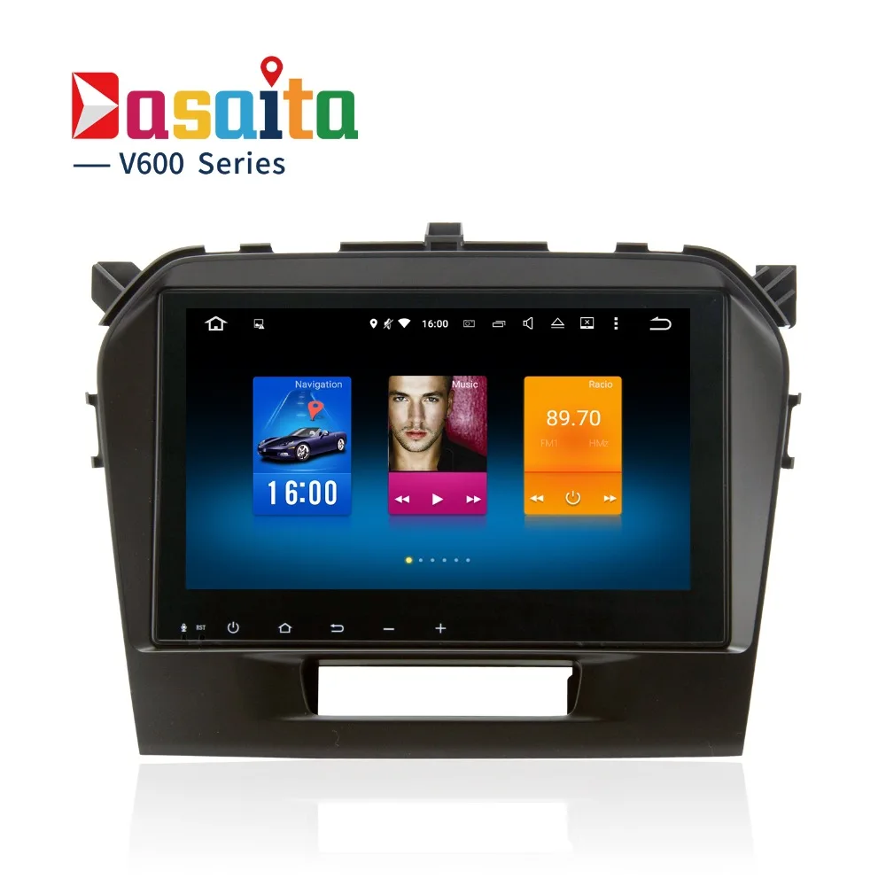 Car android GPS Navi for Suzuki Vitara 2016 autoradio navigation head unit multimedia browser 2Gb 32Gb
