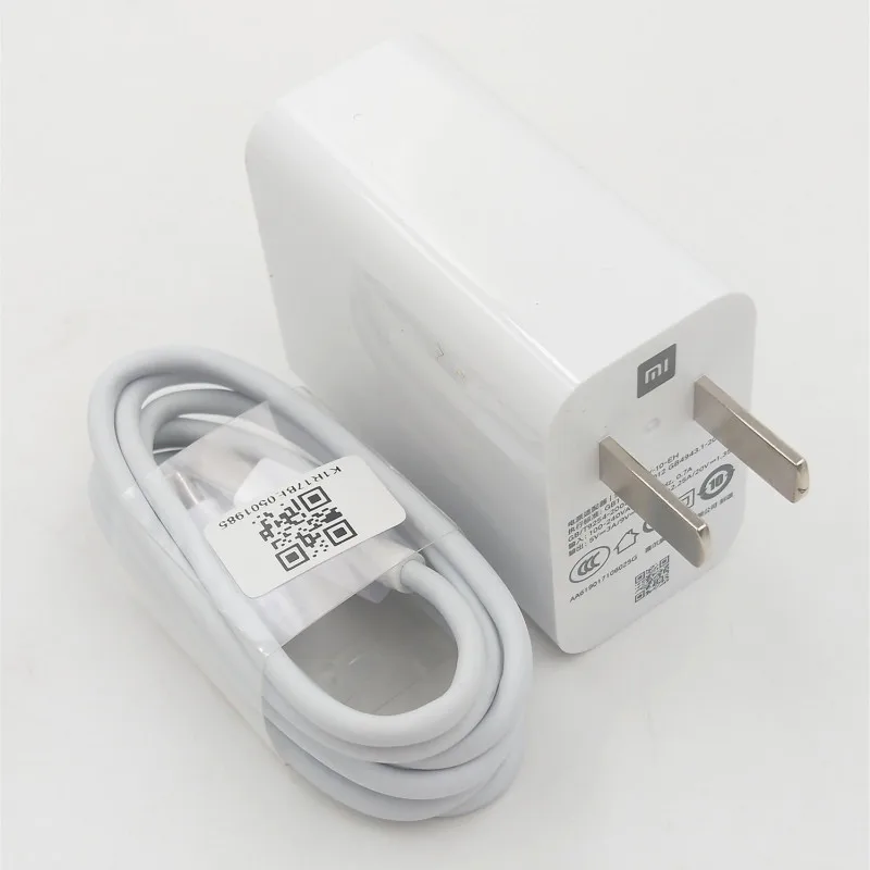 Xiaomi 27W зарядное устройство оригинальный адаптер для быстрой зарядки США USB C