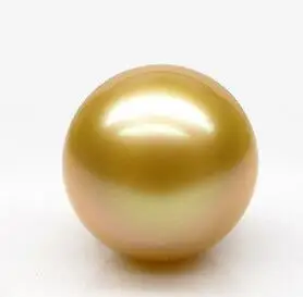 

Free shipping Jew.0037 RARE GENUINE DEEP GOLDEN!AAA 13-13.5MM SOUTH SAE PEARL