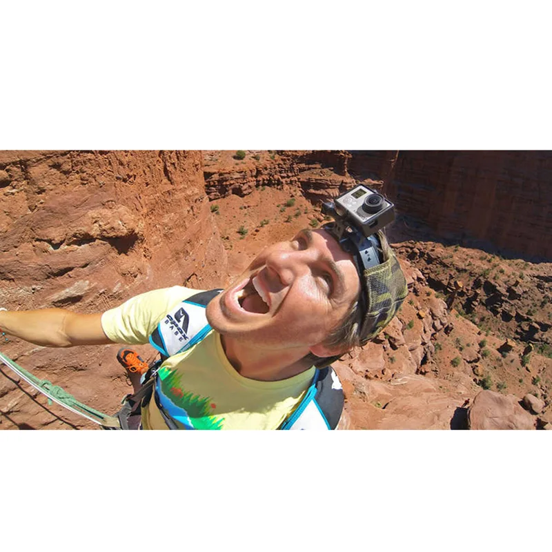 Регулируемый эластичный ремень Foleto крепление на голову для камеры gopro Hero6 5 4 3 2 sjcam