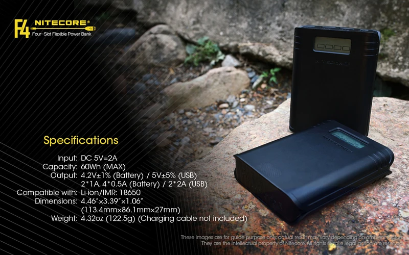 2 in 1 NITECORE F4 Power Bank & Battery Charger (15)