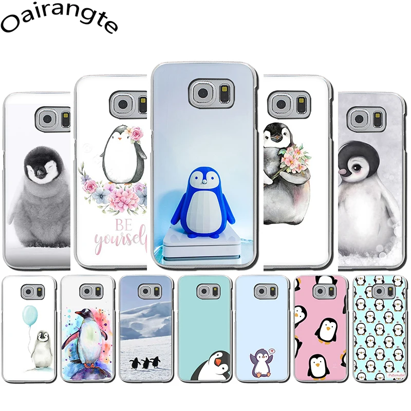 

Baby Penguin cute Hard phone case for Samsung S6 S7 Edge S8 S9 S10 Plus S10e Note 8 9 10 M10 M20 M30 M40
