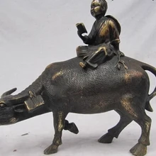 USPS в США S0984 Народная классическая Бронзовый вакеро Мальчик Читать Книги Сидеть на Быка фермы крупного рогатого скота