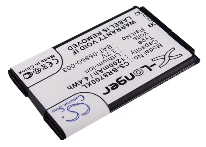 Cameron Sino Высокое качество 1200mAh батарея ACC 10477 001 BAT 06860 003 C S2 для BlackBerry 8700 Curve 9300 Gemini