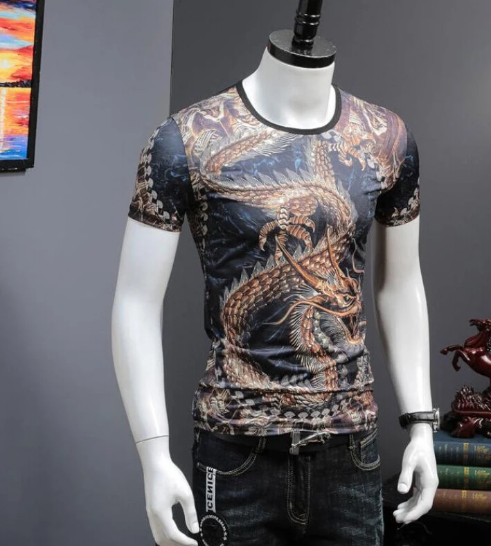

ice cotton Man Printed T shirt confortable Tshirt 2019 new