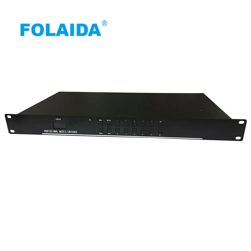 Folaida DHL 8x8 9x9 12x12 16x16 20x20 HDMI матричный коммутатор HDCP 1080P 4K видео RS232 ИК пульт дистанционного управления hdmi матрица