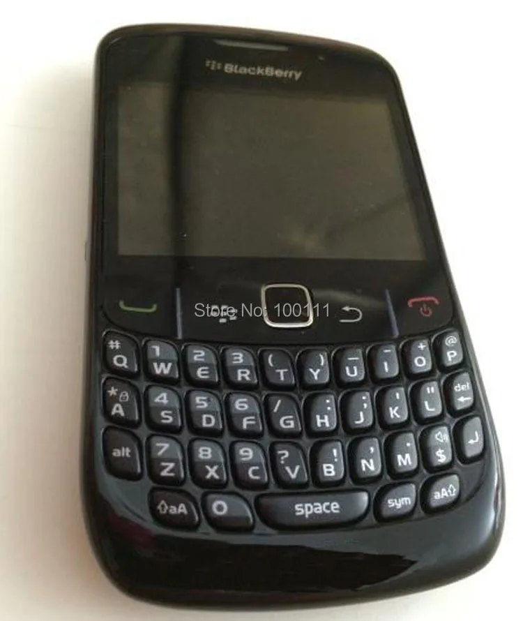 BlackBerry Curve 8520 мобильный телефон WIFI QWERTY клавиатура(черный) сотовый телефон