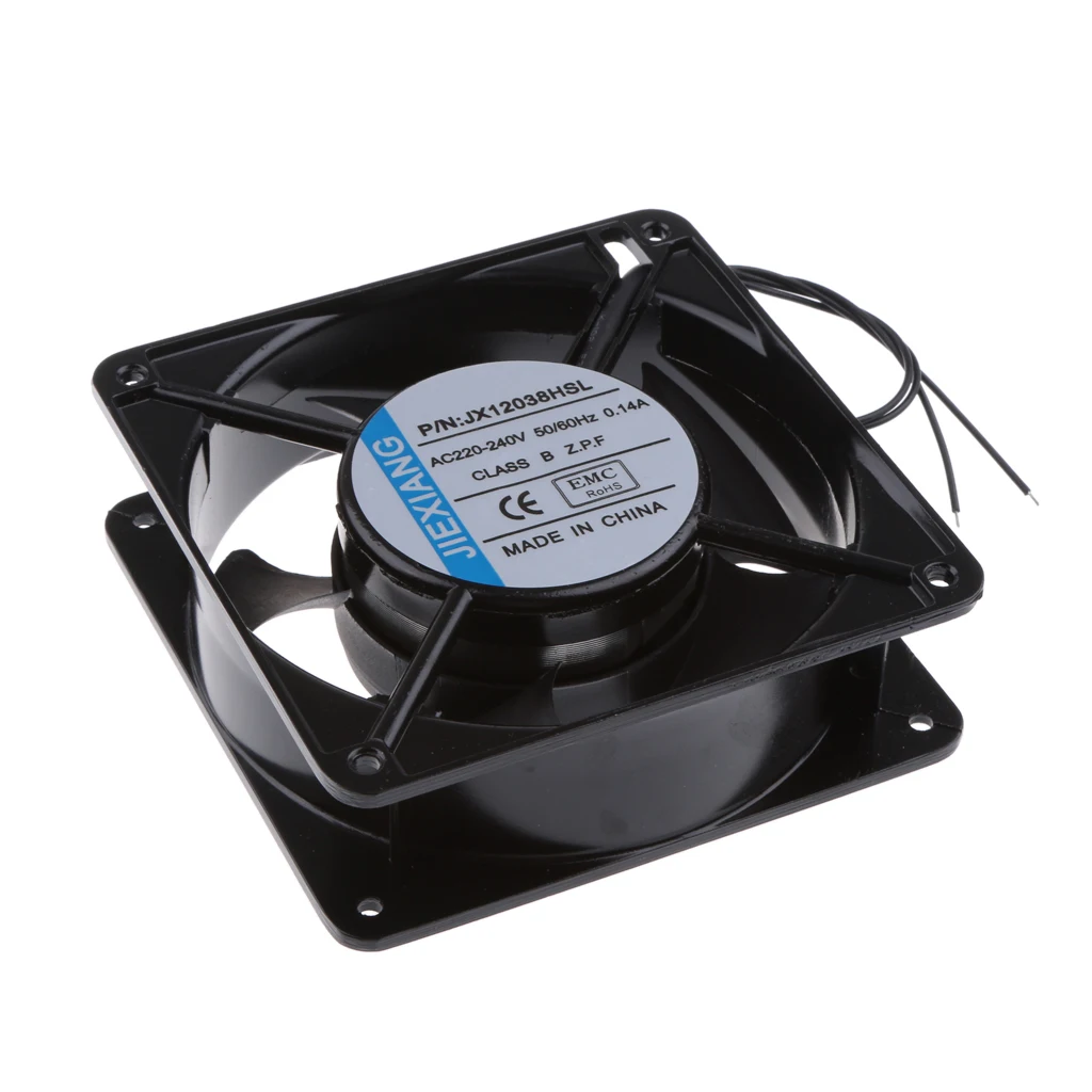 12cm 220V DC Cabinet Cooling Fan Cooler Kit For Industrial Computer