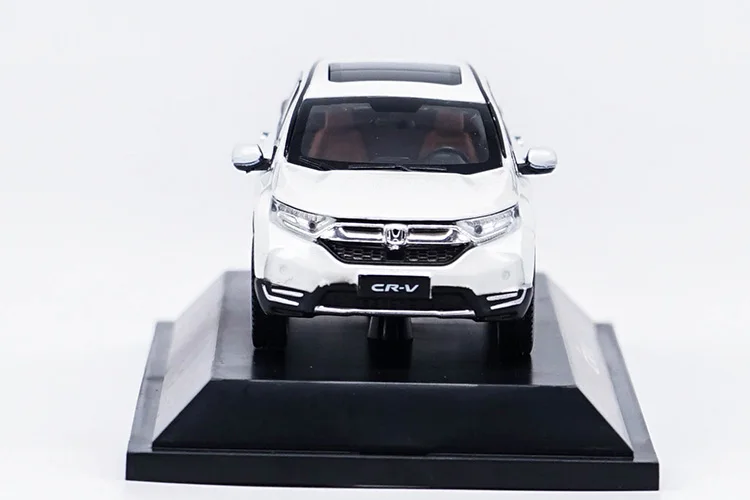 1:43 Honda CR-V белая SUV литая модель автомобиля Горячая CRV CR V