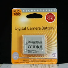 KLIC-7005 KLIC 7005 K7005 Digital Rechargeable Camera Battery Pack For Kodak C763 C875 C743 For Pentax DL-i8 FOR FUJI NP-40 F710