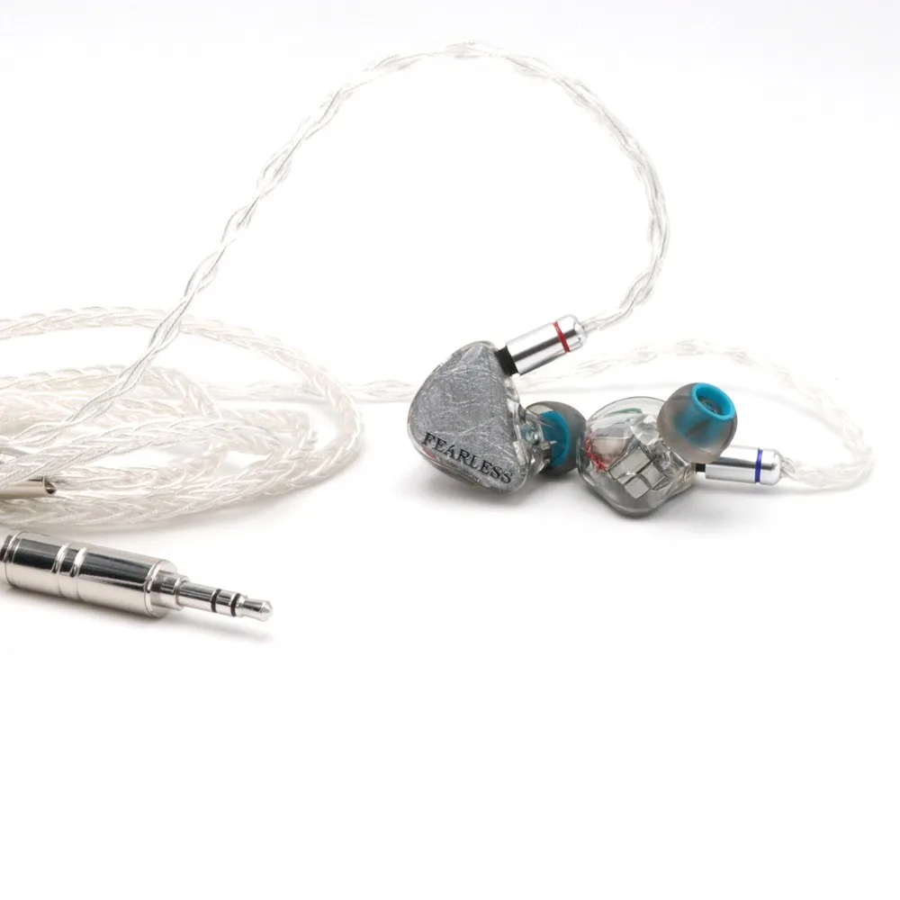 Бесстрашный аудио S4 S5h/S5t S6Rui/S6Pro сбалансированная арматура в ухо монитор HiFi наушники съемный 0,78 мм 2Pin кабель индивидуальные IEM