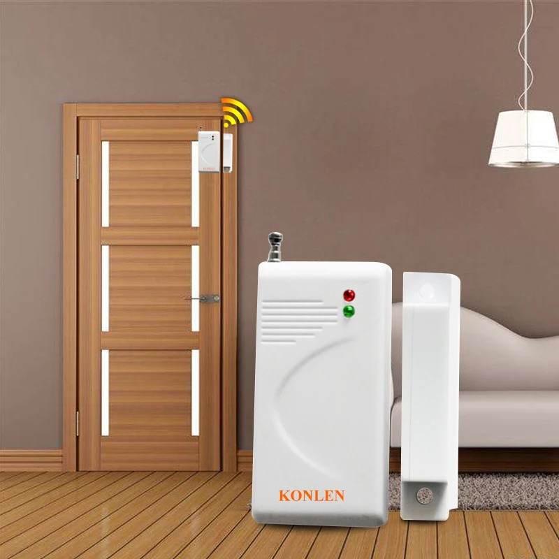 Беспроводной магнитный датчик открытия окон и дверей 433 МГц|sensor urinal|contact pressure