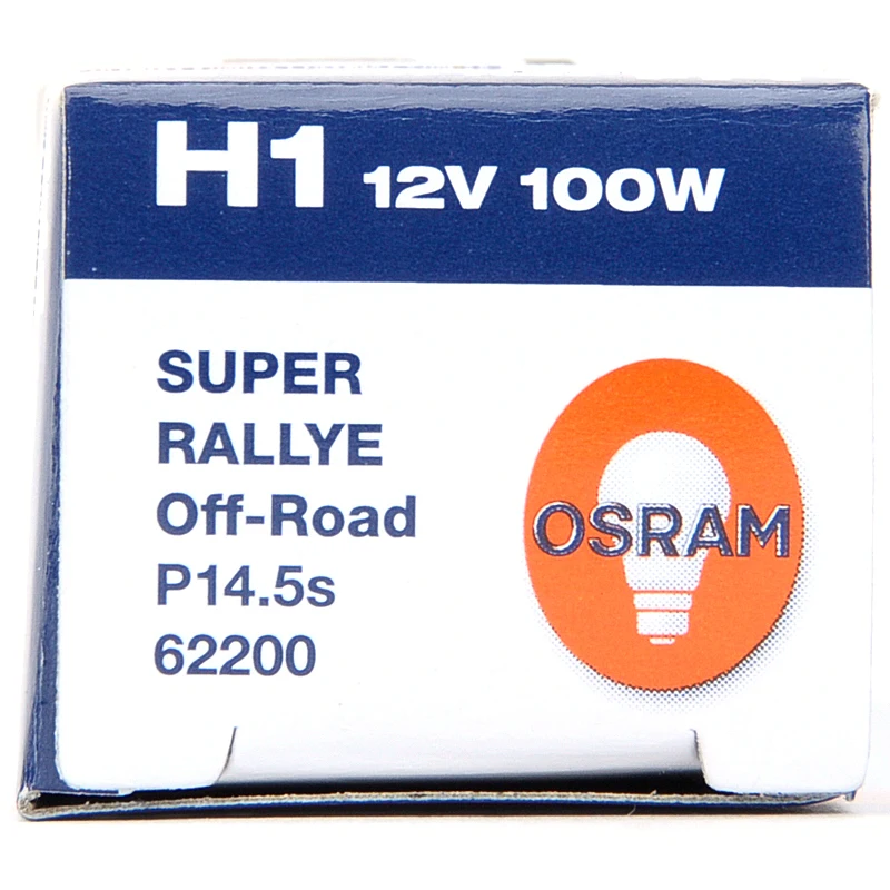 Автомобильный светильник OSRAM H1 головной s лампа ближнего света галогенная