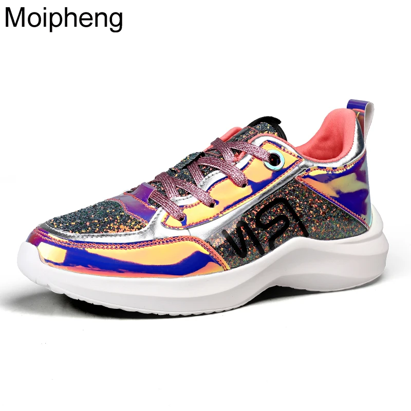 

Moipheng 2019 Woman White Sneakers Mixed Colors Casual Pink Ladies Vulcanized Shoes Fashion Summer Sneakers Zapatos De Mujer