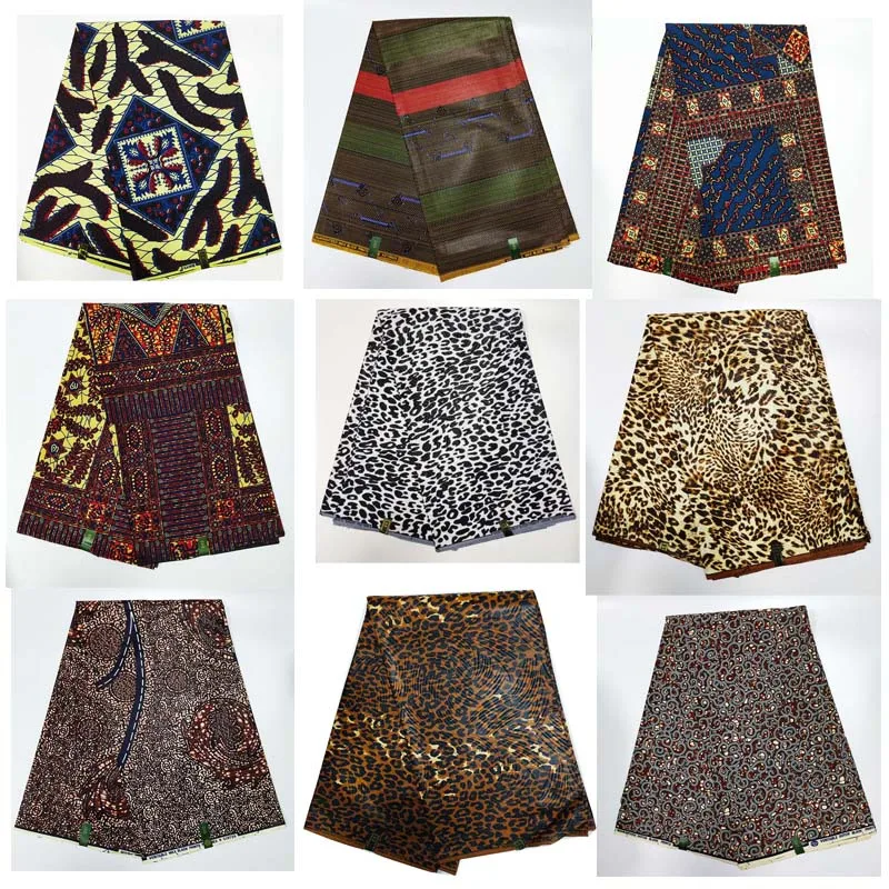 

Hot Nigerian cloth material fabric,African dark wax print Fabric Ankara Fashionable 100% cotton wax wholesale upholstery fabric