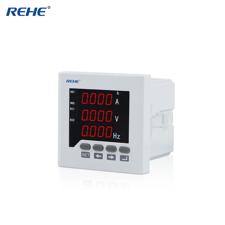 

REHE RH-UIF73 80*80MM Single Phase Digital Combined Meter LED