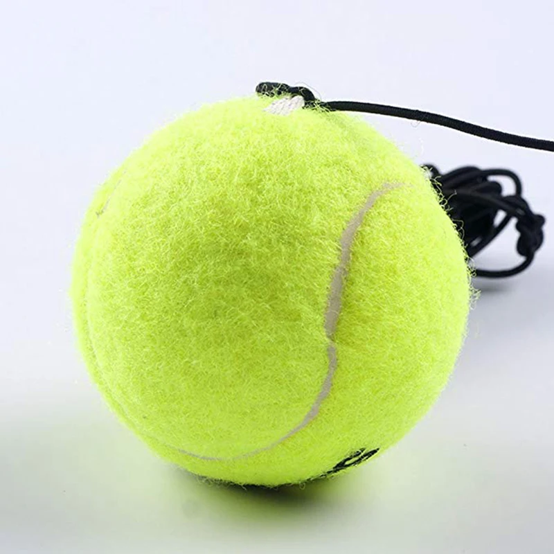 Tennis Training Ball Cricket Elastic Rubber Band Trainer Boxing Balls Racquet Sports Exercise Outdoor Fitness Tool Equipment (1)