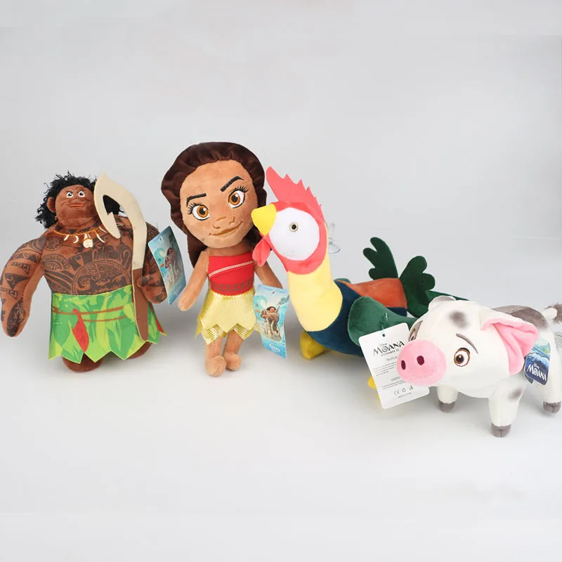 20 см Моана очень милая принцесса Моана Мауи Heihei Pua плюшевая мягкая игрушка мультфильм Моана Приключения кукла игрушка подарок для детей