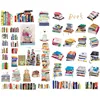 1 PCS Vintage Circus Clown Ticket Decor  Cosas Kawaii Precut Stickers Scrapbooking Stationery Washi Tape Set School Supplies 2