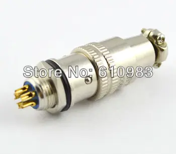 

(5 pieces/lot) 5pin 9mm XLR Aviation plug XS5JK-5P/Y socket connector