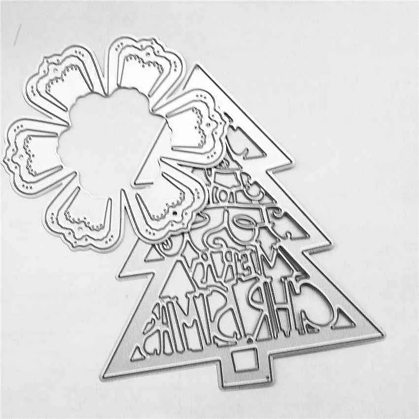 christmas tree writing paper