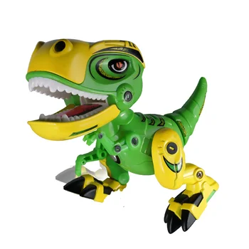 

Dinosaur Toys for Kids, Alloy Metal Mini Tyrannosaurus Rex Dinosaur with Shine Eyes and Roaring Sound, Action Toy Figures Model