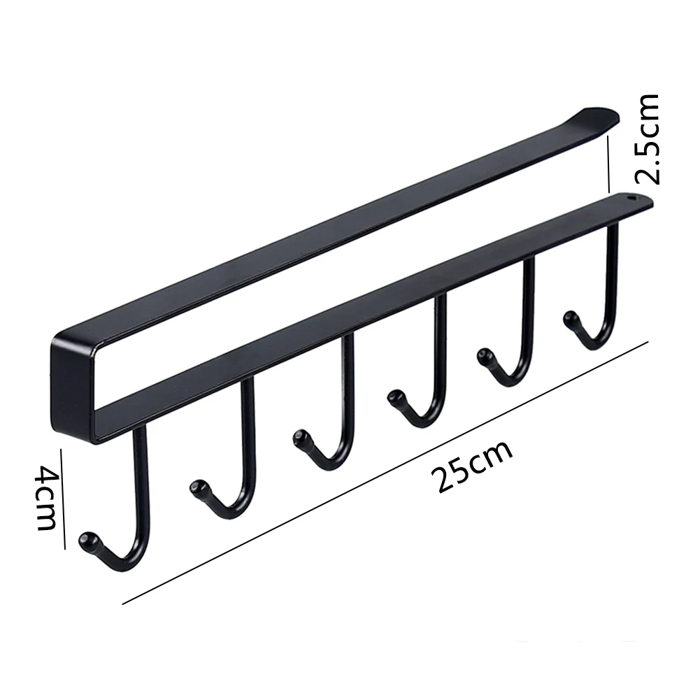 متعددة الوظائف ماتيل هوك دولاب القدح حامل الرف القدح السنانير رف شماعات القهوة كوب تخزين حامل ل اكسسوارات المطبخ
