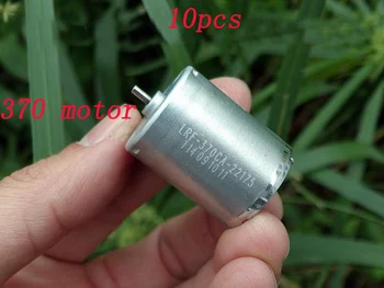 

10pcs Precious Metal Brush 370 Motor DC 5V-6V 4900-5900RPM Motors with Shaft Length 6.5mm for RC Model DIY Air Pump Motor
