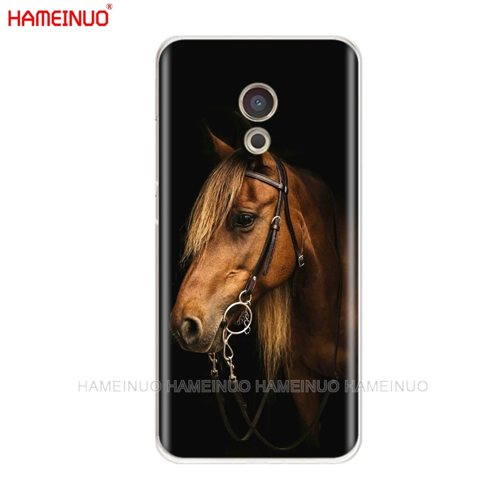 HAMEINUO Конь Арт крышка чехол для телефона для Meizu M6 M5 M5S M2 M3 M3S MX4 MX5 MX6 PRO 6 5 U10 U20 note plus - Цвет: 90737